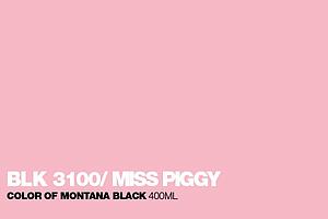 MONTANA BLACK SPUITVERF 400ML - BLK3100 MISS PIGGY