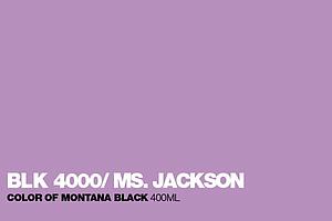 MONTANA BLACK SPUITVERF 400ML - BLK4000 MS. JACKSON