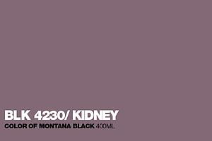 MONTANA BLACK SPUITVERF 400ML - BLK4230 KIDNEY
