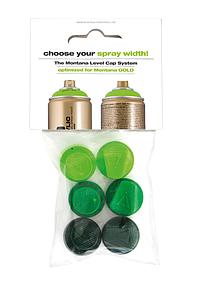 MONTANA - LEVEL CAP SET NR1-6 - 6ST