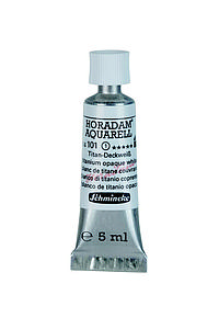 SCHMINCKE HORADAM AQUARELL 5ML - 101 TITANIUM OPAQUE WHITE