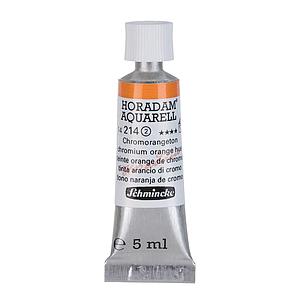 SCHMINCKE HORADAM AQUARELL 5ML - 214 CHROMIUM ORANGE HUE 