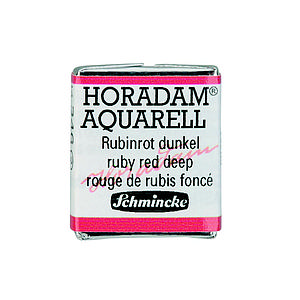 SCHMINCKE HORADAM AQUARELL 1/2NAP - 346 RUBY RED DEEP