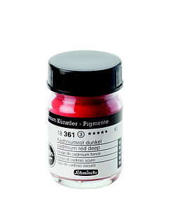 SCHMINCKE PIGMENTEN 60GR - 361 CADMIUM DONKERROOD