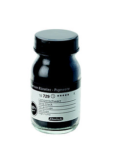 SCHMINCKE PIGMENTEN 20GR - 729 LAMPEN ZWART