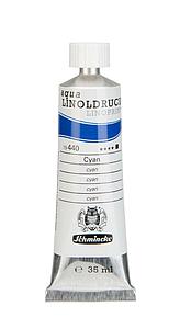 AQUA LINOPRINT TUBE 35ML - CYAN