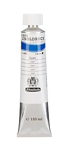 AQUA LINOPRINT TUBE 120ML - CYAAN