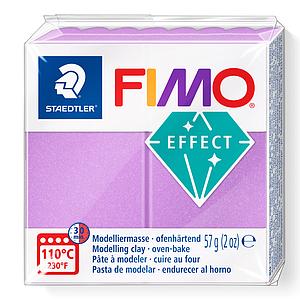 FIMO EFFECT - BOETSEERKLEI - 57G - PARELMOER LILA