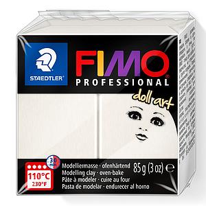 FIMO PROFESSIONAL - DOLL ART - 85GR - TRANSPARANT PORSELEIN