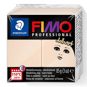FIMO PROFESSIONAL - DOLL ART - 85GR - TRANSPARANT BEIGE