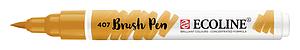 TALENS ECOLINE BRUSHPEN - 407 DONKERE OKER