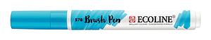 TALENS ECOLINE BRUSHPEN - 578 HEMELSBLAUW (CYAAN)