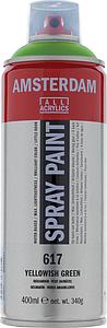 ACRYL SPUITBUS 400ML - GEELGROEN