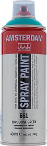 ACRYL SPUITBUS 400ML - TURKOOISGROEN