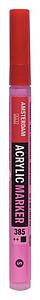 AMS. ACRYLIC MARKER 1-2MM - 385 QUINACRIDONE ROSE LICHT