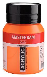 AMS. ACRYL STANDARD 500ML - 276 AZO-ORANJE