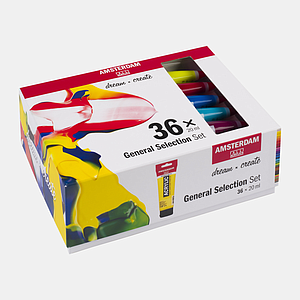AMS. ACRYL STANDARD SERIES SET - 36 X 20ML