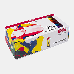 AMS. ACRYL STANDARD SERIES SET - 72 X 20ML 