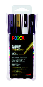 POSCA SET PC3M - 4 STUKS 