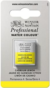 W&N PROF. WATERVERF 1/2 NAP - 086 CADMIUM CITROENGEEL