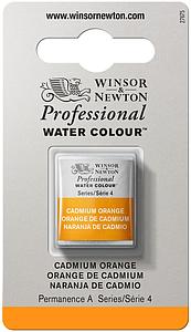 W&N PROF. WATERVERF 1/2 NAP - 089 CADMIUMORANJE