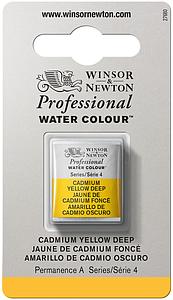 W&N PROF. WATERVERF 1/2 NAP - 111 CADMIUMGEEL DONKER