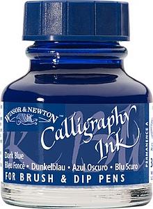 CALLIGRAPHY INK FLACON 30ML - 222 DARK BLUE