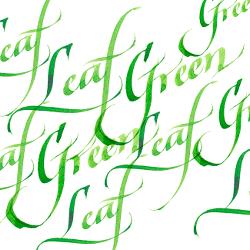 CALLIGRAPHY INK FLACON 30ML - 341 LEAF GREEN