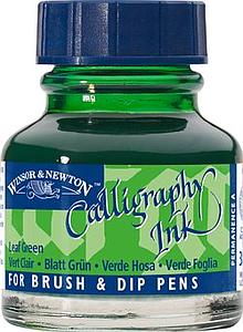 CALLIGRAPHY INK FLACON 30ML - 341 LEAF GREEN