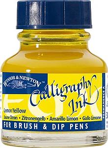 CALLIGRAPHY INK FLACON 30ML - 345 LEMON YELLOW