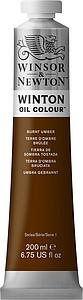 W&N WINTON OIL COLOUR 200ML - 076 OMBER GEBRAND