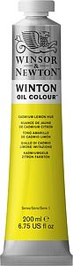W&N WINTON OIL COLOUR 200ML - 087 CADMIUM CITROENGEEL TINT