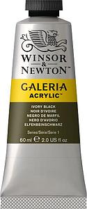 GALERIA ACRYLIC TUBE 60ML - 331 IVORY BLACK