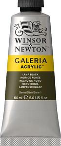 GALERIA ACRYLIC POT 500ML - 337 LAMP BLACK