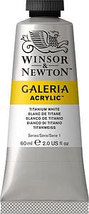 GALERIA ACRYLIC TUBE 60ML - 644 TITANIUM WHITE