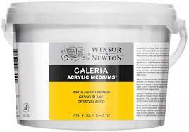 GALERIA ACRYLIC WHITE GESSO EMMER 2.5L