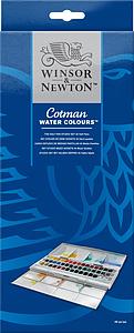 COTMAN WATERVERF HALF PAN STUDIOSET - 45X1/2NAP