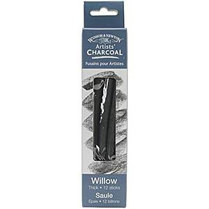 ARTISTS' CHARCOAL WILLOW DIK - 12 STUKS