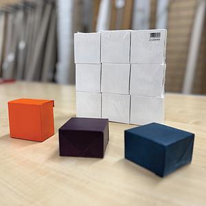 3D SCHILDERBLOKJES - SPECIAL SET - 9 X 8X8CM