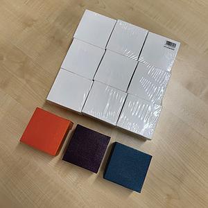 3D SCHILDERBLOKJES - SPECIAL SET - 9 X 8X8CM