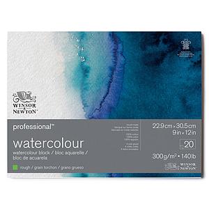 W&N PROF AQUABLOK - ROUGH GRAIN 4-Z GELIJMD - 20VEL - 300G - 23X30.5CM