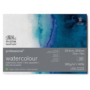W&N PROF AQUABLOK - ROUGH GRAIN- 4-Z GELIJMD - 20VEL - 300G - 25.4x35.6CM