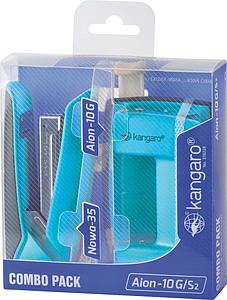 KANGARO COMBO PACK 10G/S2 - NIETER & PERFORATOR - BLAUW