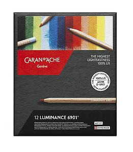 LUMINANCE 6901 KLEURPOTLODEN SET 12 STUKS