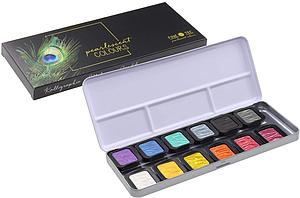 VERFBLIK 30MM - METALLIC KLEUREN 12ST