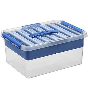 Q-LINE MULTIBOX - 15L - TRANSPARANT BLAUW