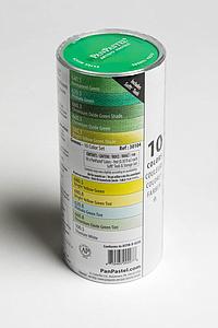 PP COLOURS SET -GREEN - 10ST.