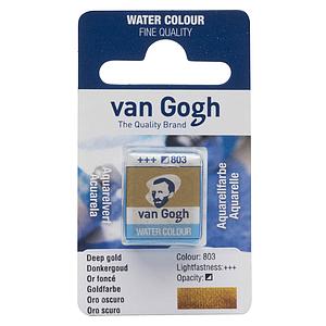 VAN GOGH AQUA - NAP - 803 DONKERGOUD
