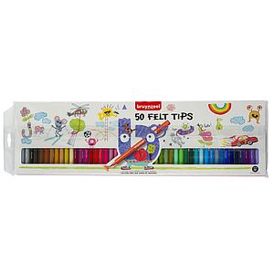 BRUYNZEEL KIDS - VILTSTIFT SET - 50ST