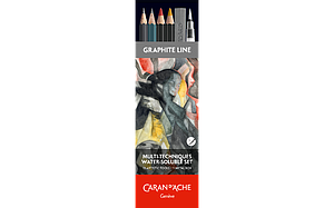 GRAPHITE LINE WATERMENGBARE MULTI TECHNIEK SET 13 STUKS